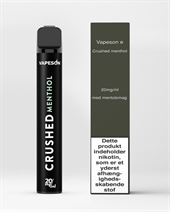 Vapeson Disposable E-Cigaret 20mg - Crushed Menthol